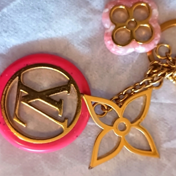 Louis Vuitton Portocre color line bag charm, key ring - Picture 2 of 16